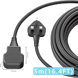 LIPWEL Heavy Duty Outdoor Extension Lead 5m 13A Single Socket Black Cable view 7