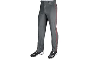 CHAMPRO Triple Crown Open Bottom Piped Adult Baseball Pants