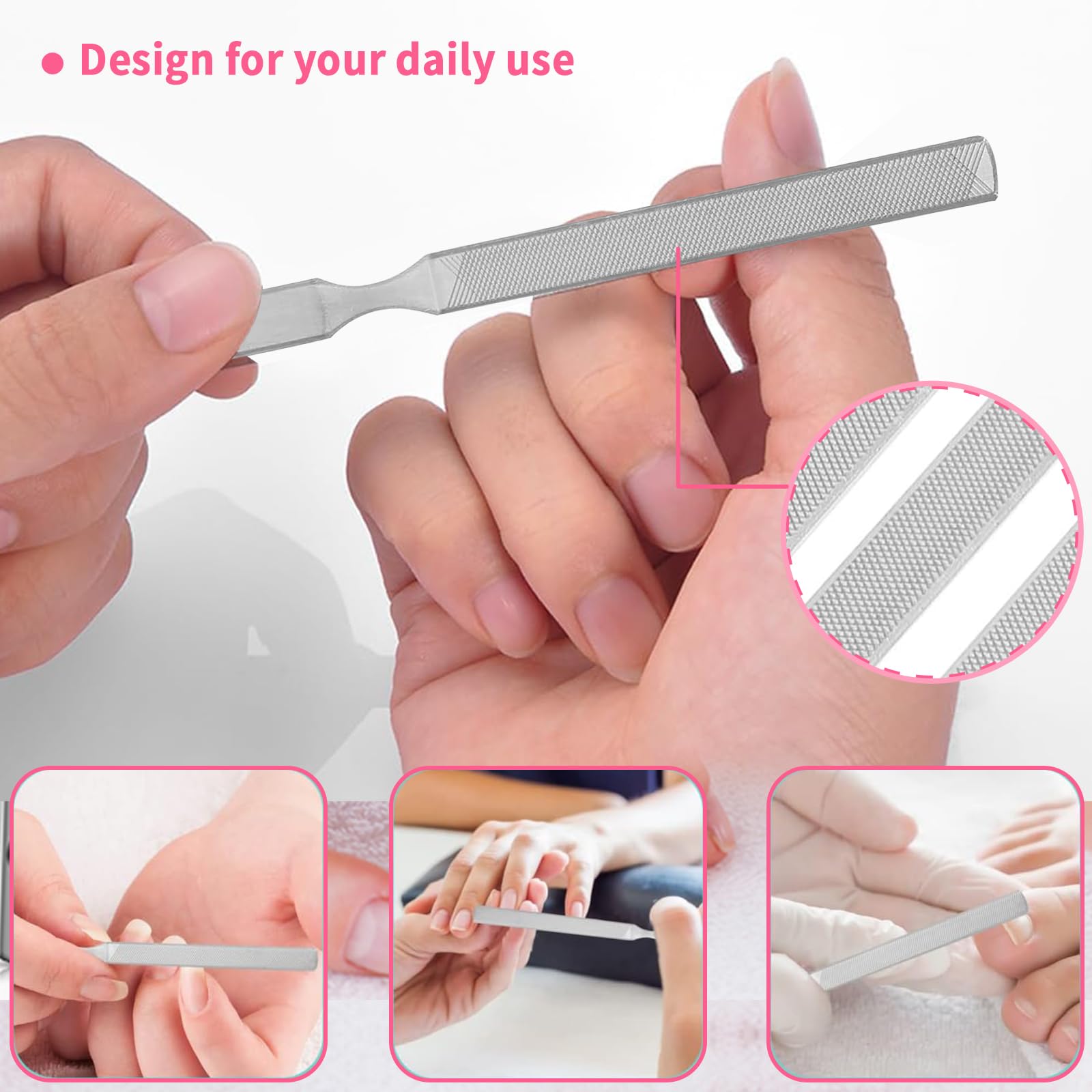 Pedicure Foot Rest, 6 Heights Adjustable Non-Slip Foot Stand for Pedicure, Foldable Pedicure Stool Tool for Easy at Home Pedicures, No More Bending or Stretching - Image 6