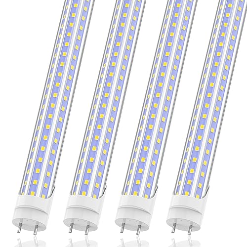 SHOPLED T8 LED Bulbs 4 Foot, 36W 6000K Cool White, Type B LED Tube