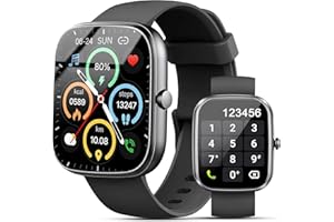 MATAST Smart Watch for Men Women (Answer/Make Call), 2025 New 1.91" HD SmartWatch, Fitness Watch with 120+ Sport Modes, IP68 Waterproof, Heart Rate/Sleep Monitor, Pedometer, Activity Tracker for Android iOS