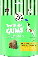 Laughing Dog Teeth and Gum Dental Treats Mint Parsley 125g Grain Free