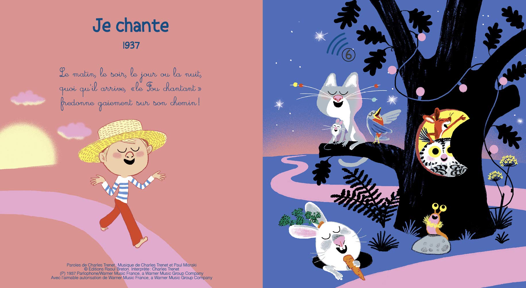 Amazon Fr Mes Premieres Chansons De Charles Trenet Livre Sonore Avec 6 Puces Sonores Avec Les Extraits Originaux Des 1 An Boutavant Marc Livres