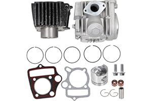 labwork Top End Kit Cylinder Head Piston 39mm Replacement for Honda XR50 Z50R CRF50