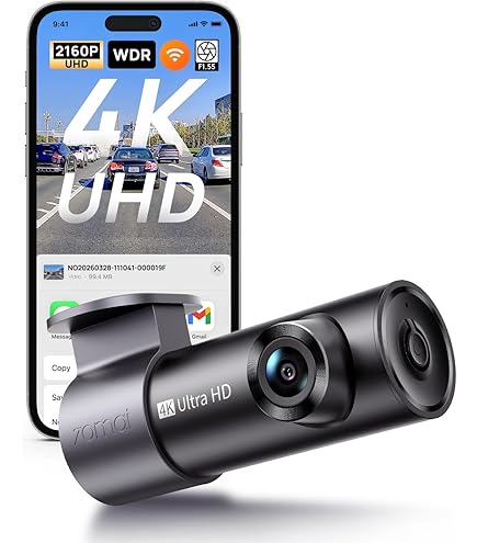 Amazon.com: 70mai Dash Cam 4K A800S : Electronics