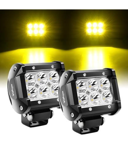 Nilight Suporte De Montagem De Luz No Capô Para Faróis Auxiliares