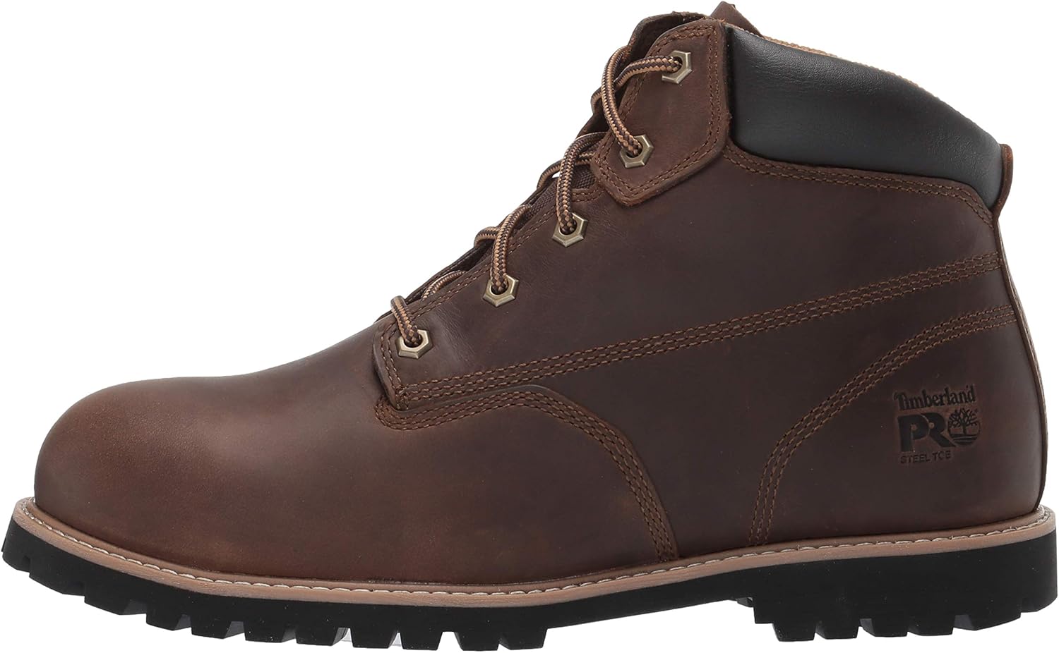 Timberland PRO Men's Gritstone 6 Inch Steel Safety Toe Industrial Work Boot, Brown, 15: Shoes