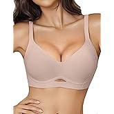 Avidlove Seamless Bras for Women Wireless Push Up Bra Comfort Full Coverage Bralette Supportive No Underwire T-Shirt Bra