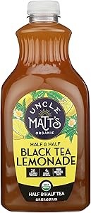 UNCLE MATTS Organic Half & Half Black Tea Lemonade, 52 FZ