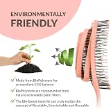 marQus Detangling Hair Brush Women Men BioPlastic Peach view 5