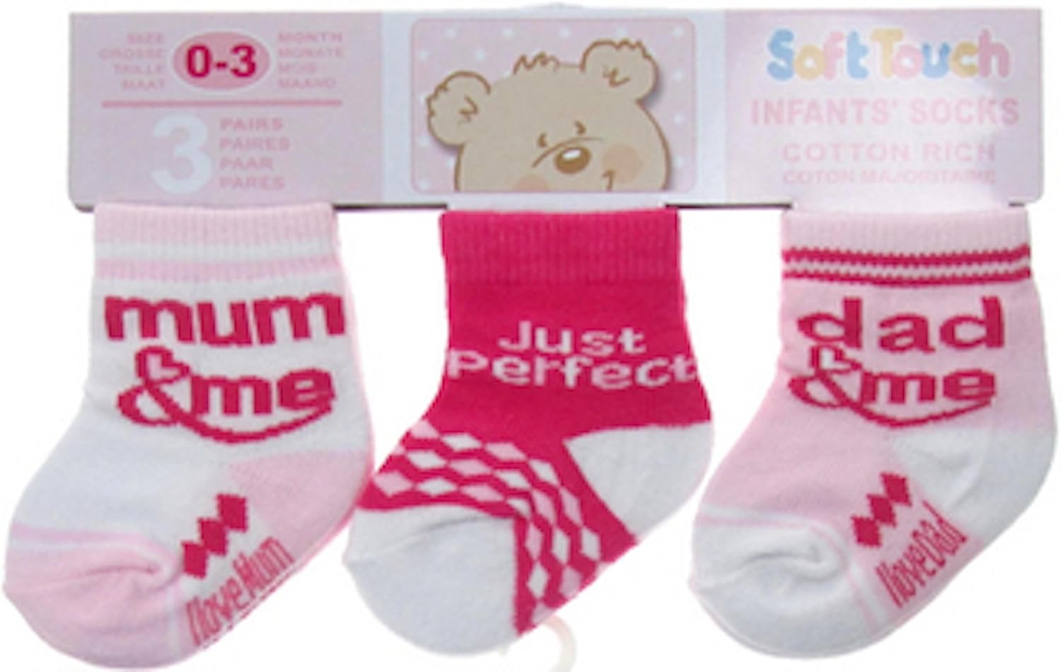 0 A 24 Mois Bleu 0 3 Mois Soft Touch Chaussette Bebe Garcon Chaussettes Et Collants Bebe Fille 0 24m Banistreet Com