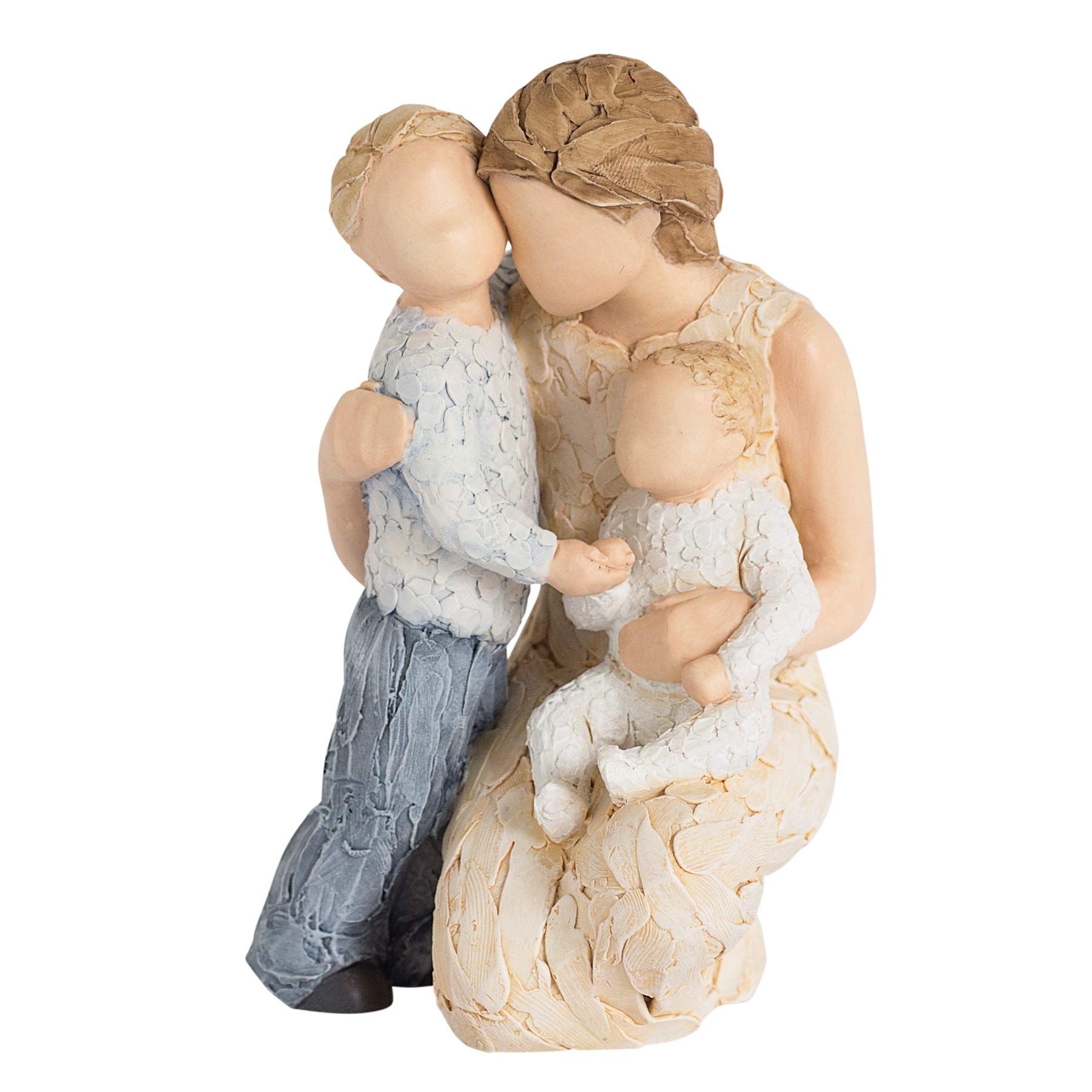 More Than Words 9603 Contentment Mother and Children Figurine