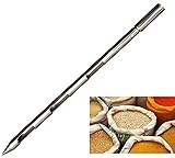 Powder Sampler, Stainless Steel Three Zone Grain