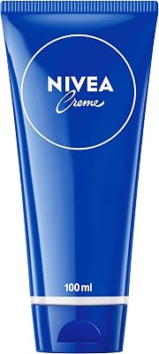 NIVEA Crema Tube Cuidado Universal, Crema Hidratante Clásica para todo tipo de pieles, cuidado de la piel rico con Eucerit relacionado con la piel (100 ml)