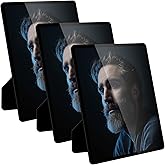 NBYONE 8x10 Picture Frames Black Set of 3 Pack - 8 x 10' Black Frame with Round Corners, Photo Frames 10 x 8 Great for hanging wall and tabletop (3 Pack 8x10, black)