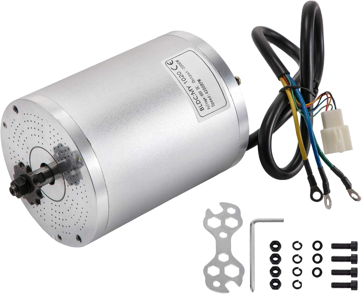 Motore Brushless Sensorless 6364-200KV - Per Scooter Elettrico E Skateboard - Foto 8