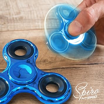 chrome fidget spinner