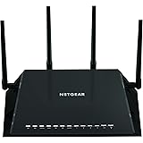 NETGEAR Nighthawk X4S - AC2600 4x4 MU-MIMO Smart WiFi Dual Band Gigabit Gaming Router (R7800-100NAS) Compatible with Amazon Echo/Alexa