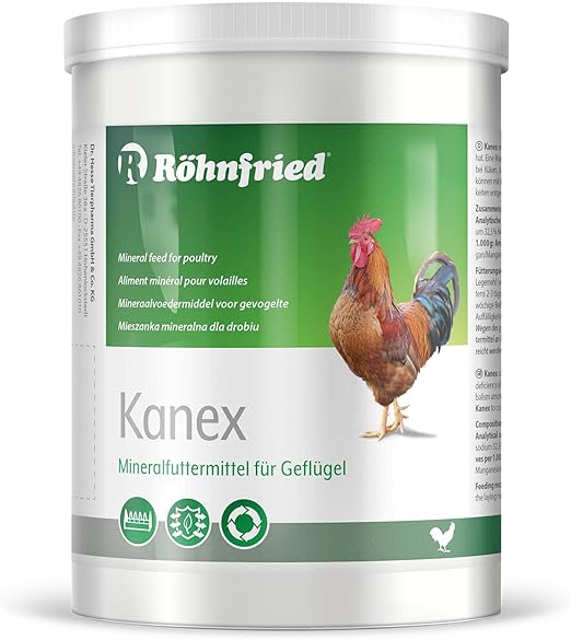 Rohnfried Kanex Gegen Federfressen Federpicken Kannibalismus Bei Geflugel 700 G Amazon De Haustier
