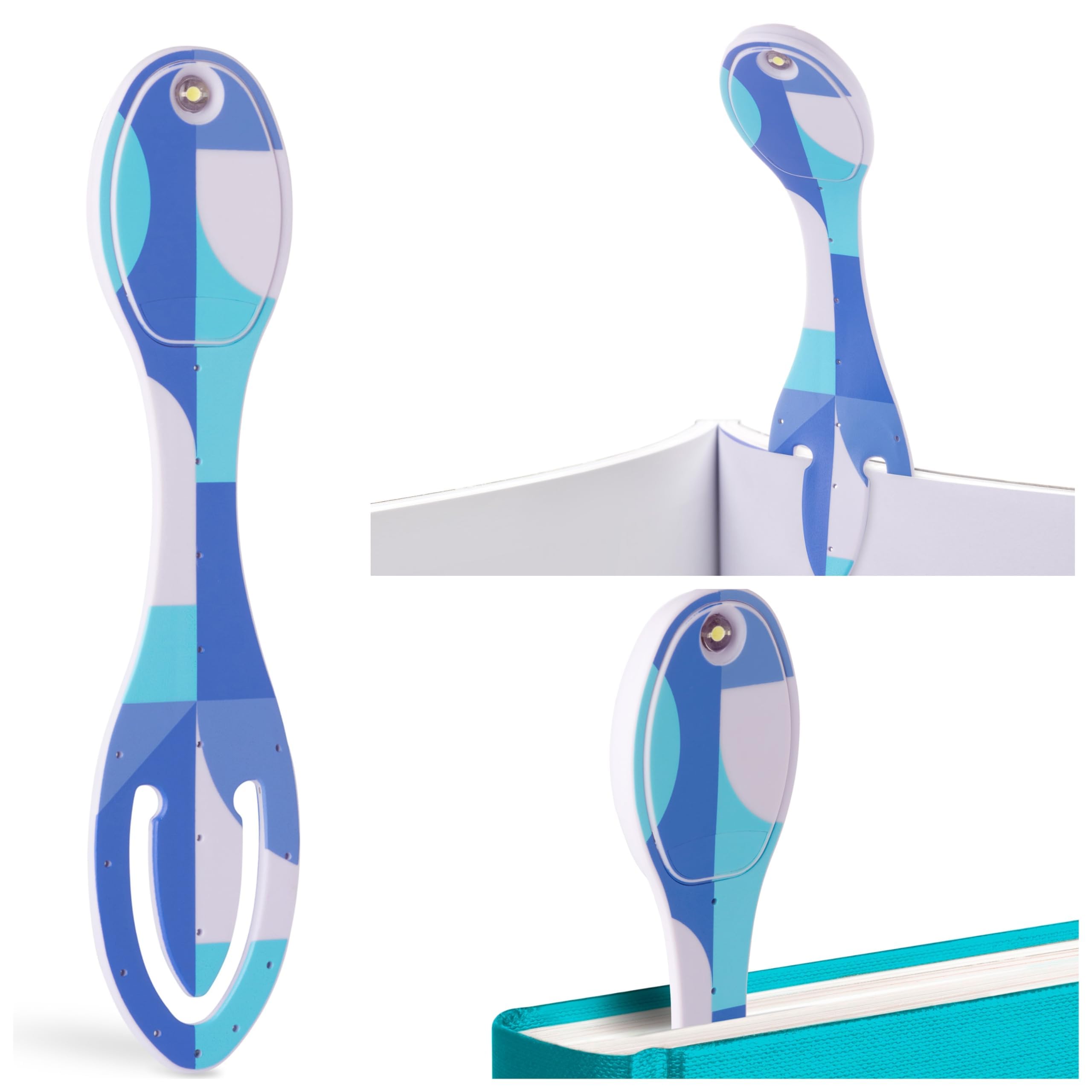 Flexilight Reading Light | 2 in 1 Bookmark Book Light | LED Clip On Reading Lamp | Children and Adult Book Torch | Book Accessories | Gift for Readers, Book Lovers