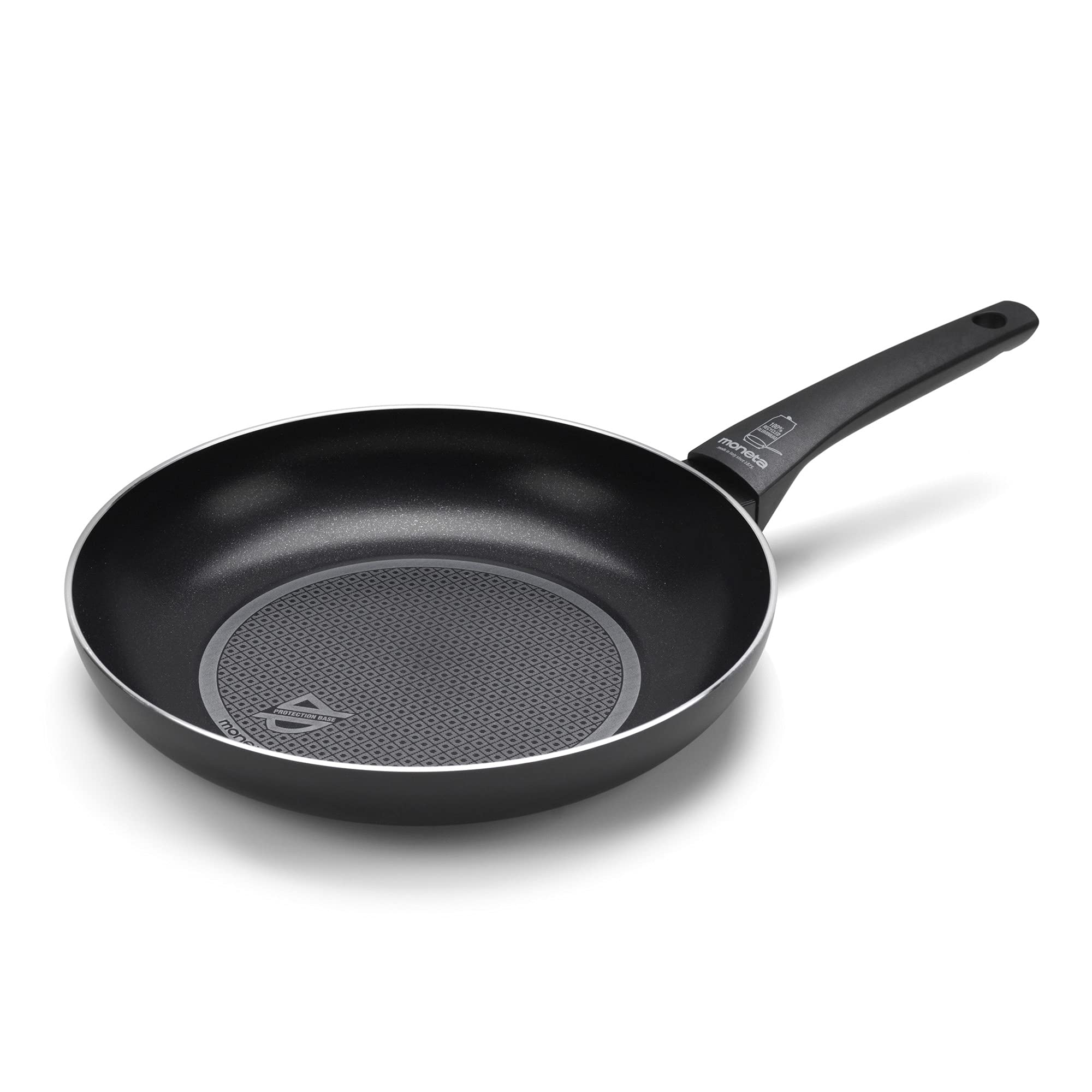 Moneta Recy Induction Frying Pan, 100% Recycled Aluminum from Cans, Non-Stick and Anti-Scratch Coating, Suitable for All Stovetops, 28 cm