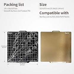 Upgraded Double Sided Build Plate for Bambu Lab
