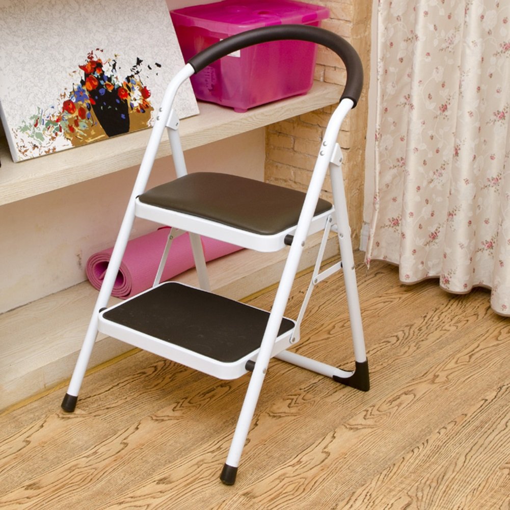 激安の 2ステップチェアスツール折りたたみラダーノンスリップ2ステップラダー家庭デュアルユース屋内 色 コーヒーカラー こ ひ から B07dzs4zkm コーヒーカラー こ ひ から コーヒーカラー こ ひ から 172 11 30 108 81