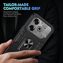 vbsyuwsa Compatible with Tecno Pova 6 Case,Built-in