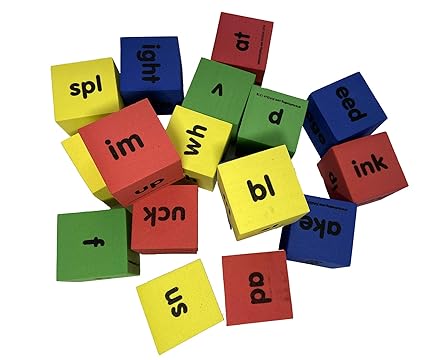 Reading Dice, Word Family Dice, Phonics Game