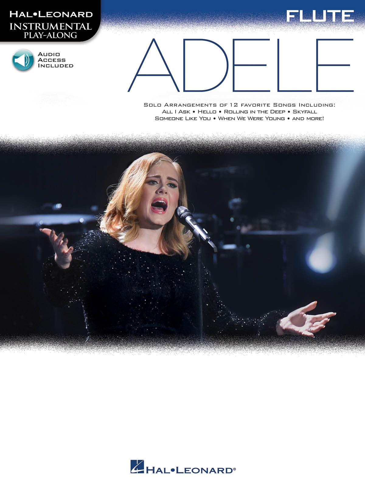 Hal Leonard Instrumental Play-Along: Adele - Flute (Book/Online Audio) (Includes Online Access Code)