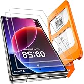 TOCOL for Samsung Galaxy Z Fold 8 Screen Protector | Easy Installation Bubble-Free, 9H+ Tempered Glass, 8FT Military Grade Shatterproof, Anti-Scratch, Case Friendly HD 2 Pack