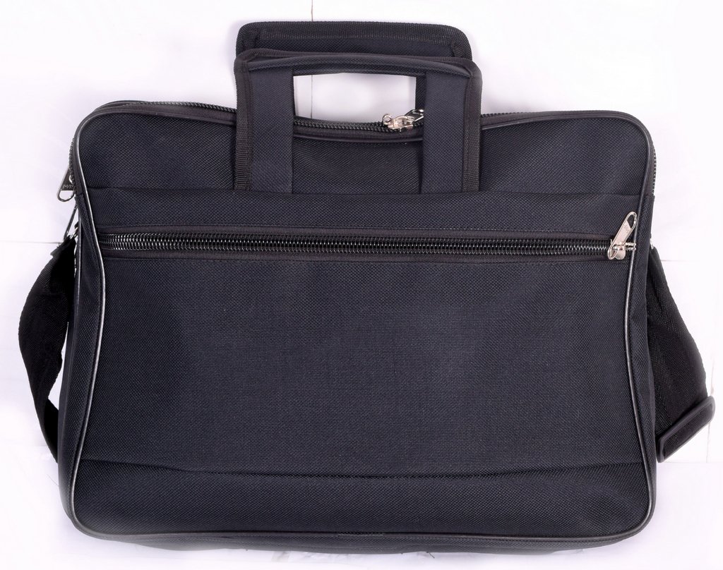 kart trade polyester black sling shoulder bag for men and women