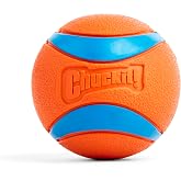 Chuckit! Ultra Ball Dog Toy, Size XXL, 4-in Diameter, for Dogs 100+lbs | Extra-Thick Rubber Core Delivers High Bounce and Buoyancy, Floats in Water and Is Compatible with Chuckit! Launchers