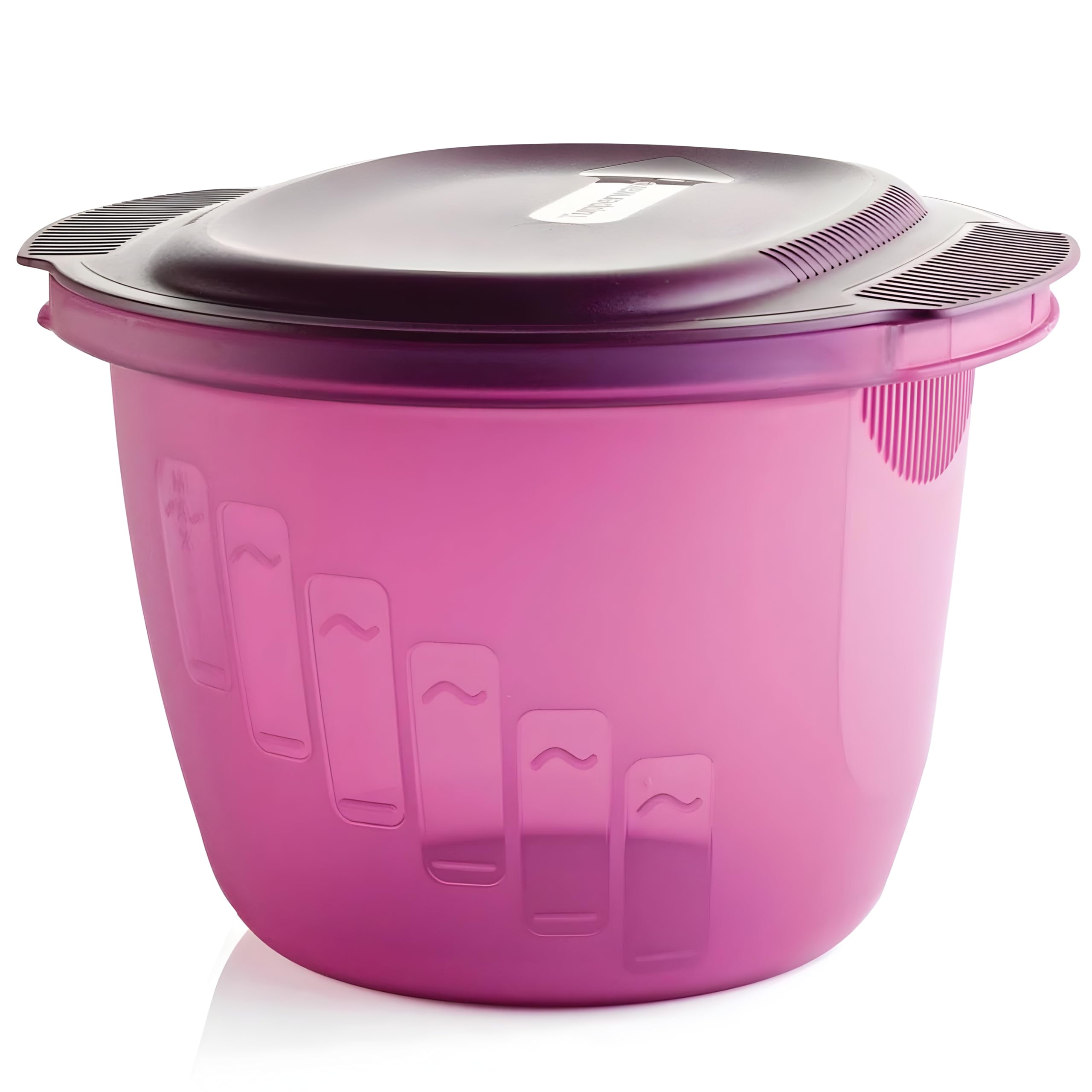 Tupperware Microwave Pasta-Meister 3.0 L Purple Round Pasta Cooker Pasta Maker