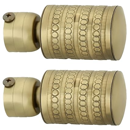 Fast CB01B Brass Antique Curtain Bracket Pack Of 2Pcs