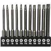 aiyun 11Piece Star Screwdriver Bit Set Shark Vacuum Security (75mm Length)
