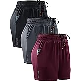 NELEUS Women's Lightweight Running Shorts Workout Athletic Short for Yoga with Pocket