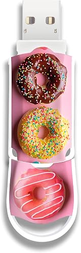 Integral 128GB USB 3.2 Funky Doughnut Design Memory Stick Pen Drive