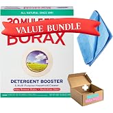 brx:Multi-Use Laundry Booster and Fabric Stain Remover Powder for Household Cleaning, 65 oz