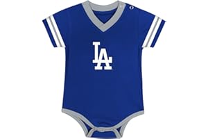 OUTERSTUFF MLB Newborn & Infants 0-24 Months Official Primary Logo Creeper Romper Jersey