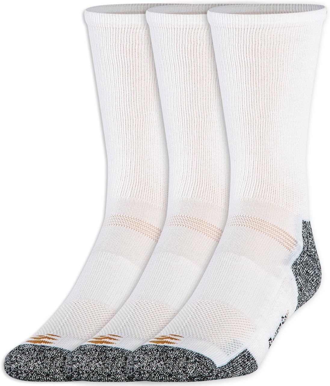 Gold Toe Men's Powerlites Crew Sock (4 PK (12 PAIRS)Large
