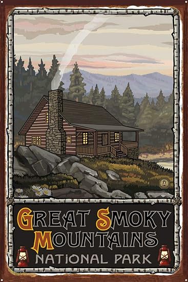 Amazon Com Great Smoky Mountains National Park Summer Hill Cabin