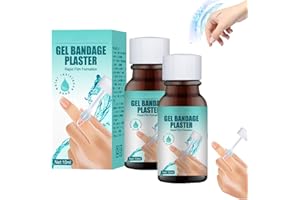 VJPPII Liquid Bandage For Skin Waterproof,Liquid Bandage For Skin,Liquid Bandaid,Liquid Bandages,Quick-Dry Wounds Healing Gel Liquid Bandage (2PC)