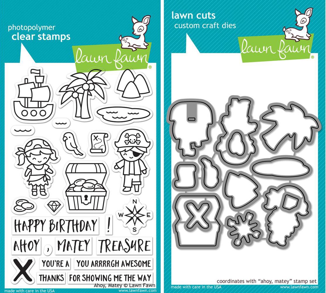 Lawn Fawn Ahoy, Matey Stamp Set LF1411