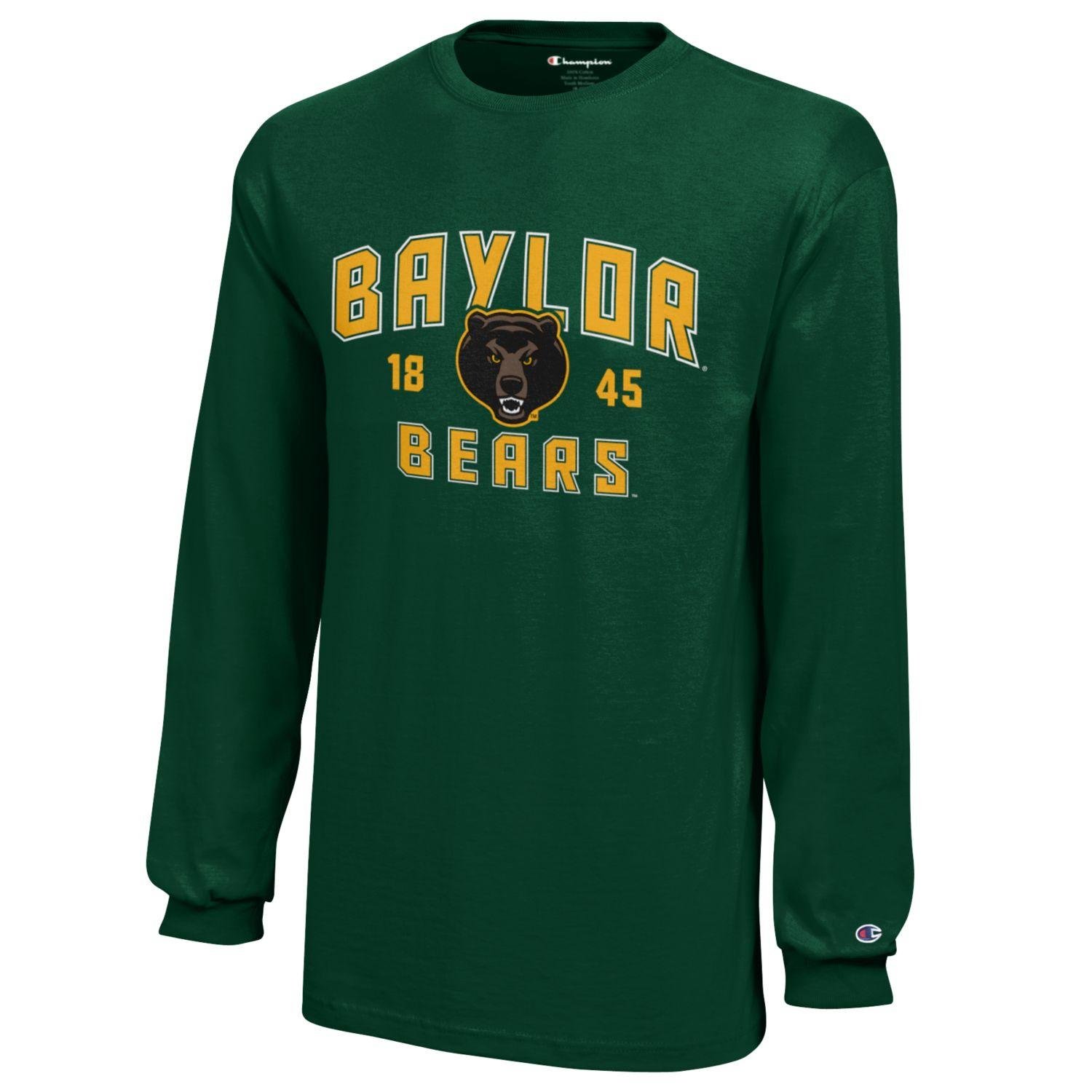 Buy Champion NCAA Baylor Bears Youth Boys Long Sleeve Jersey TShirt