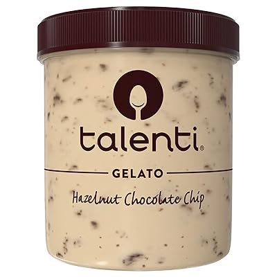 Talenti, Hazelnut Chocolate Chip Gelato, 16 oz Frozen