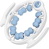 Cellulite Massage Roller - Handheld Fascia Massager for Legs, Thighs, Buttocks & Belly - Blue - Deep Tissue Massage Tool with Detachable Handles for Lymphatic Drainage & Muscle Recovery - by Mata1