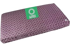 Molly Mutt Large Crib Mattress Cover - Royals Print - Measures 27”x52”x5”- 100% Cotton - Durable - Breathable - Sustainable - Machine Washable Dog Bed Cover