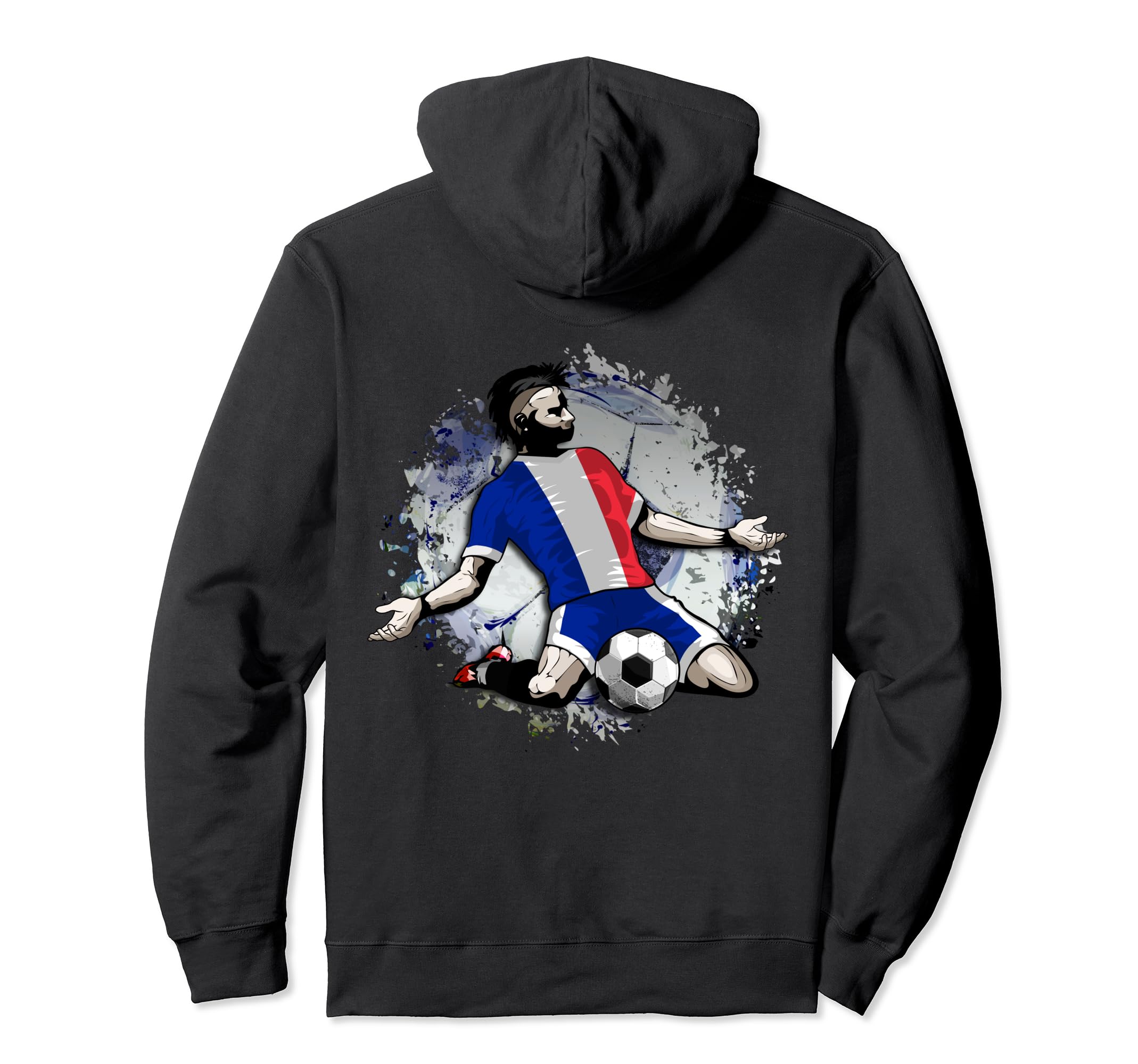 France Soccer French National Flag Proud Football Lovers Art Pullover Hoodie