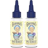 Grandma's Secret Spot Remover for Clothes - Chlorine, Bleach and Toxin-Free - Fabric Stain Remover Removes Oil, Paint, Blood and Pet Stains &ndash; 2 Ounce, Pack of 2